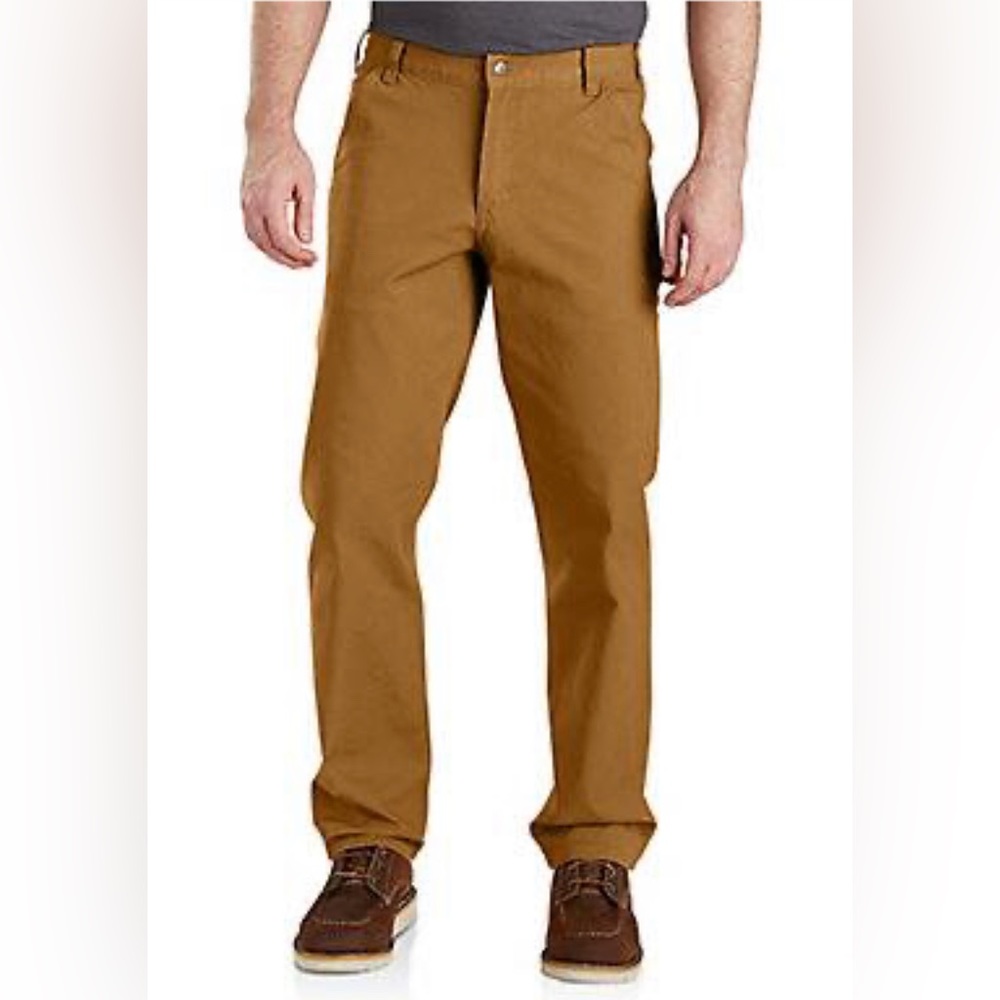 Carhartt Men's Rugged Flex Relaxed Fit Duck Dungaree